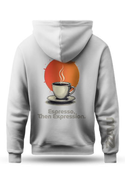 Espresso, Then Expression Hoodie - Marked Series