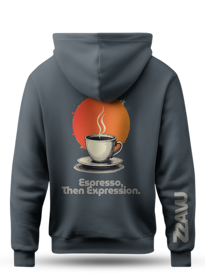 Espresso, Then Expression Hoodie - Marked Series