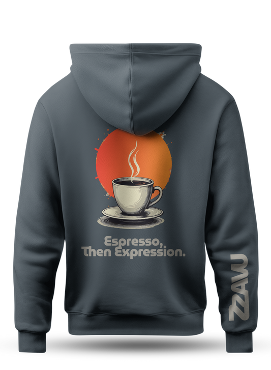 Espresso, Then Expression Hoodie - Marked Series