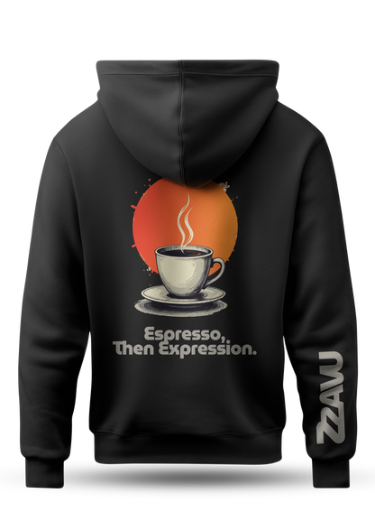 Espresso, Then Expression Hoodie - Marked Series